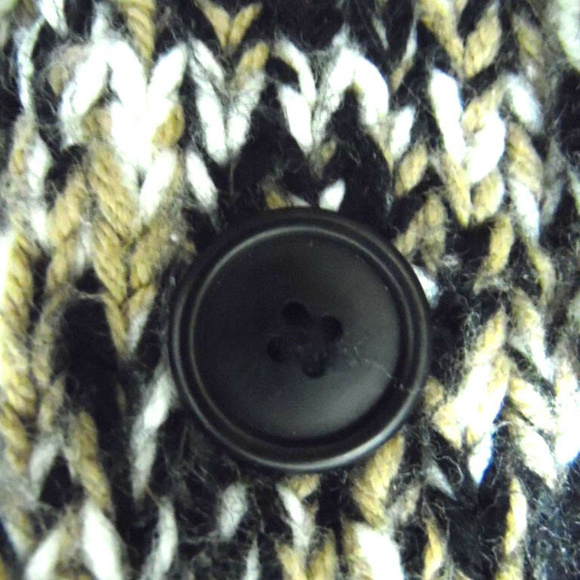 Handmade Chunky Knit Cardigan Sweater size S - Picture 5 of 8